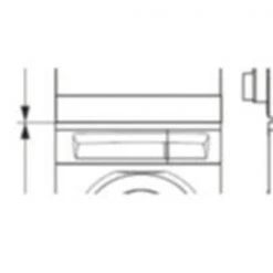 Novamatic SOCKELBLENDE Neu - Zwischenbausätze